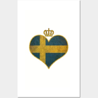Love Sweden Posters and Art